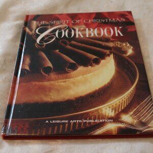 1996 The Spirit Of Christmas Cookbook Leisure Arts Hardback Holiday Entertaining
